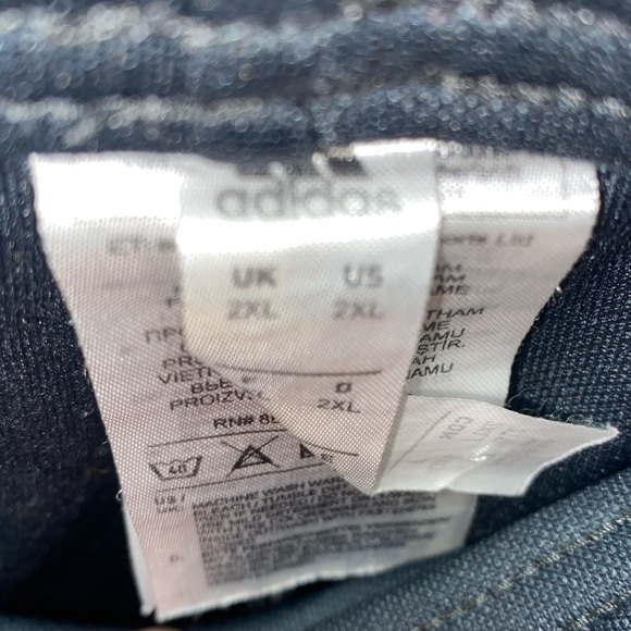 Grey Adidas Sweatpants. - Picture 2 of 3